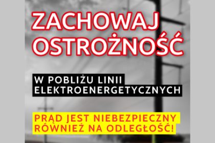 Prąd jest niebezpieczny